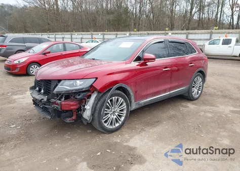 2018 Lincoln Mkx Reserve z USA, uszkodzony, nr VIN 2LMPJ6LR4JBL38817